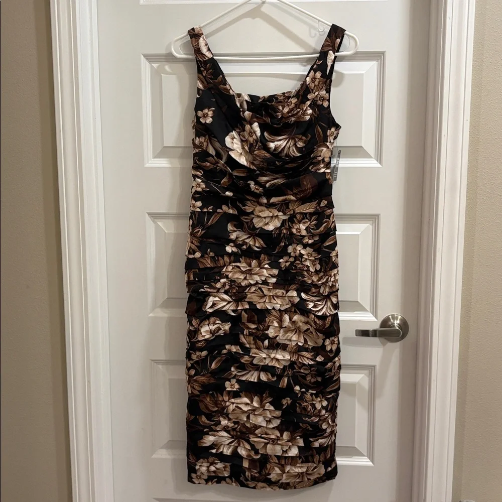 ✨NWT~Express Satin Ruched Bodycon Dress✨